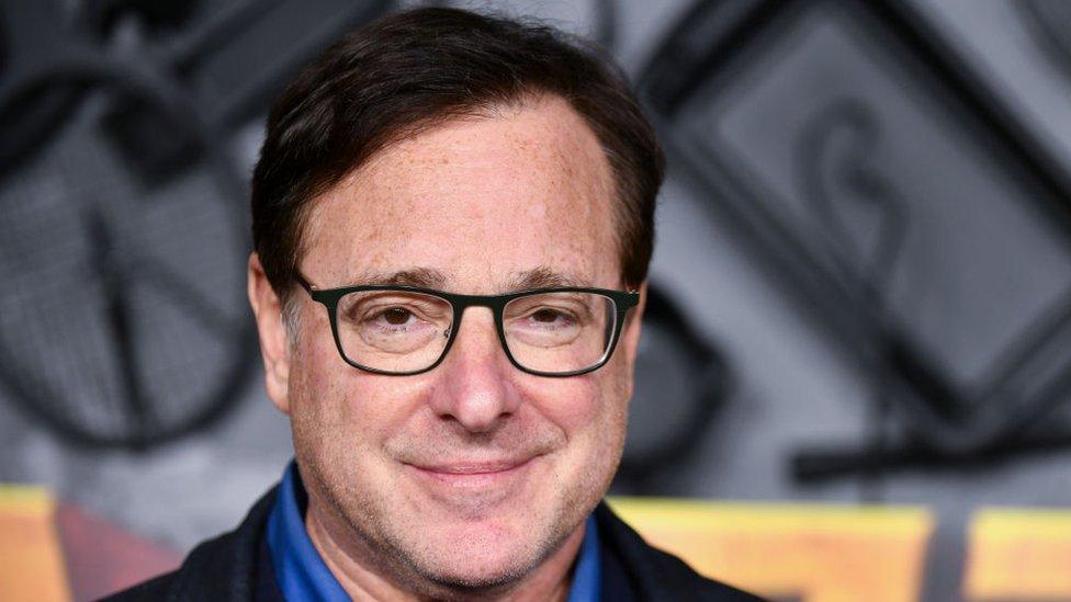 Bob Saget at a premiere