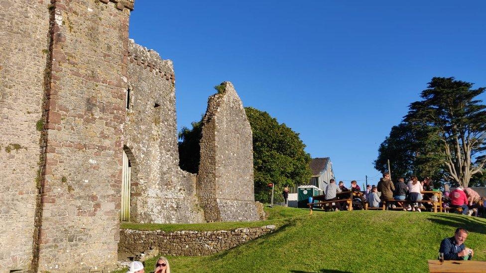 Weobley Castle