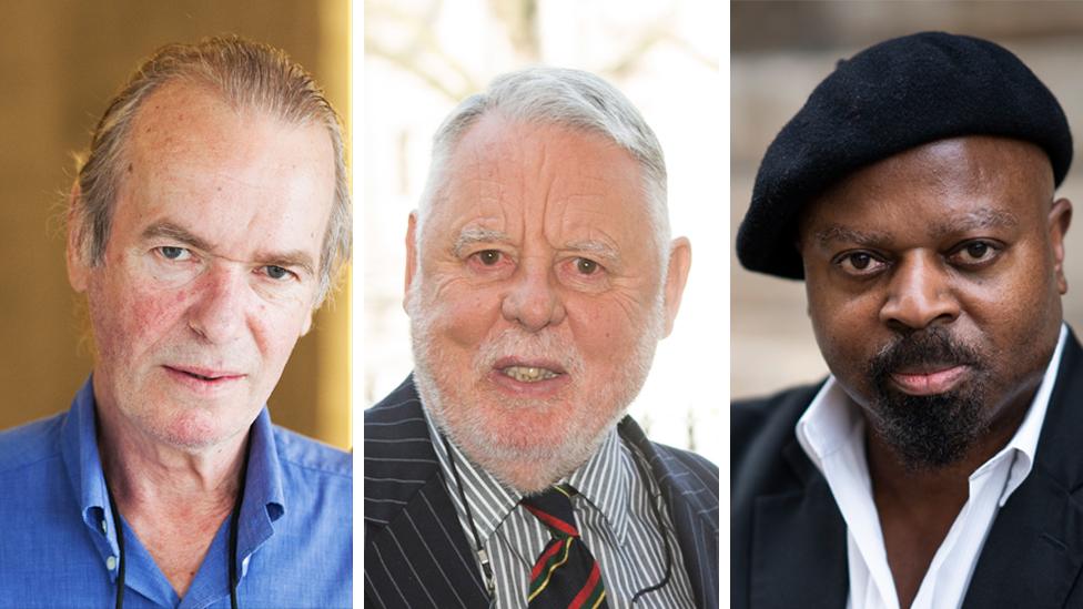 Martin Amis, Terry Waite and Ben Okri