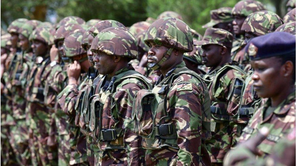 Kenyan army