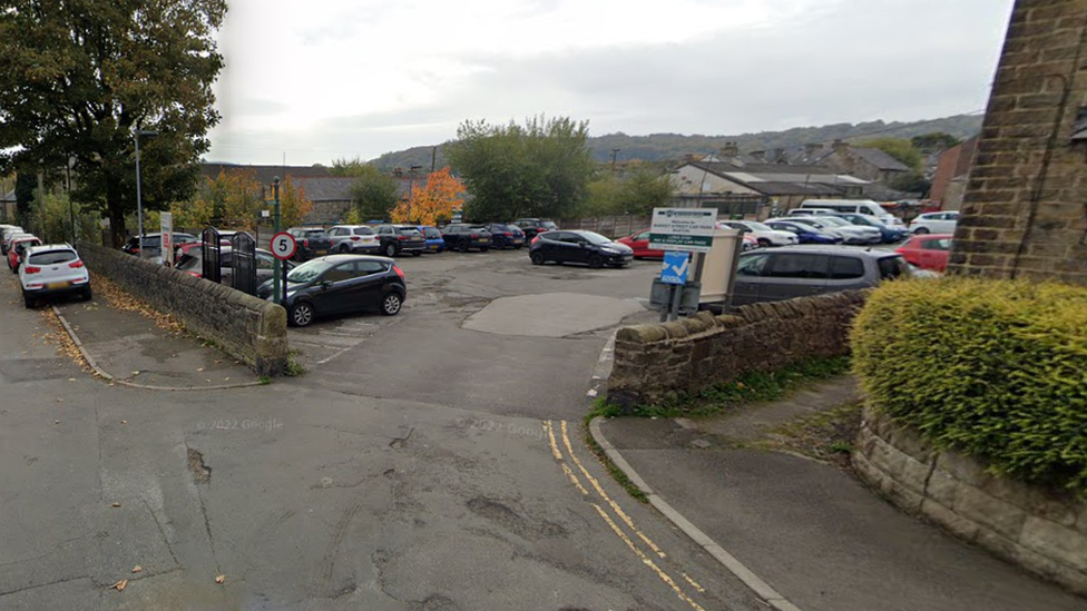 Market Street car park in Buxton