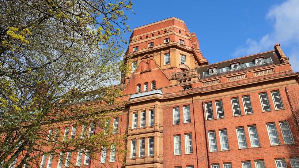 Manc Uni building