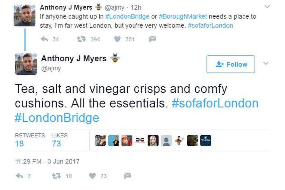 Tweet from Anthony Myers