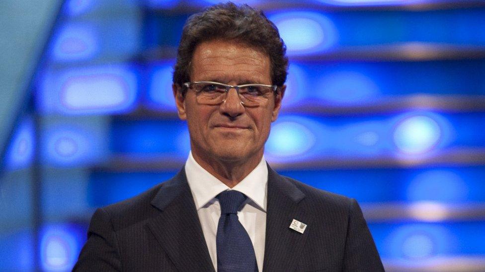 Fabio Capello, pictured in 2009