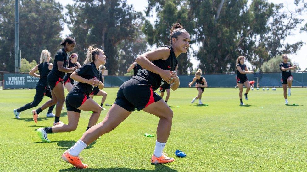 US national team training