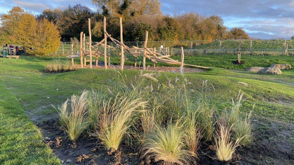 New Play Equipment At The Old Showfield On Berkley Road In Frome