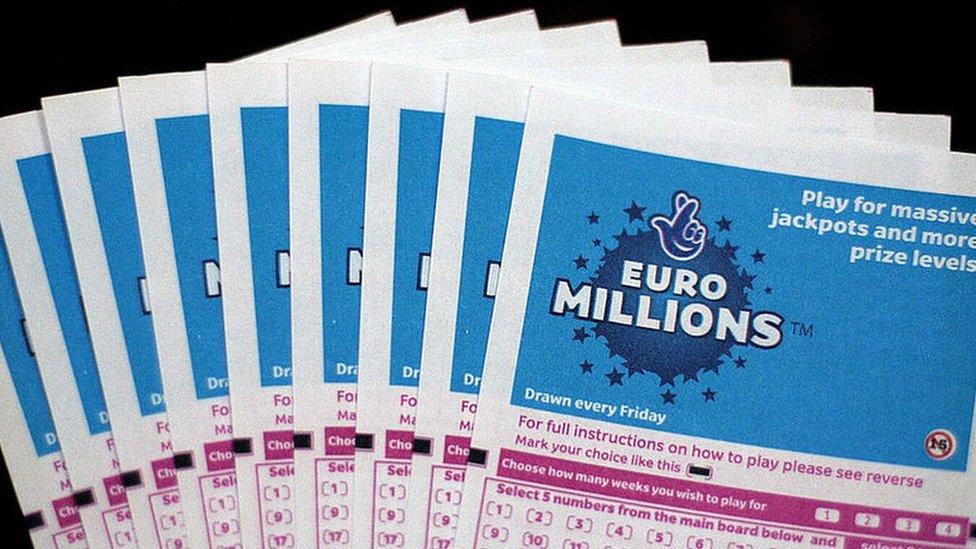 EuroMillions ticket