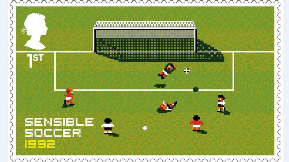 Sensible Soccer stamp