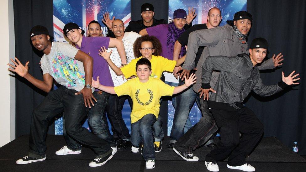 Publicity still of 2009 BGT winners Diversity