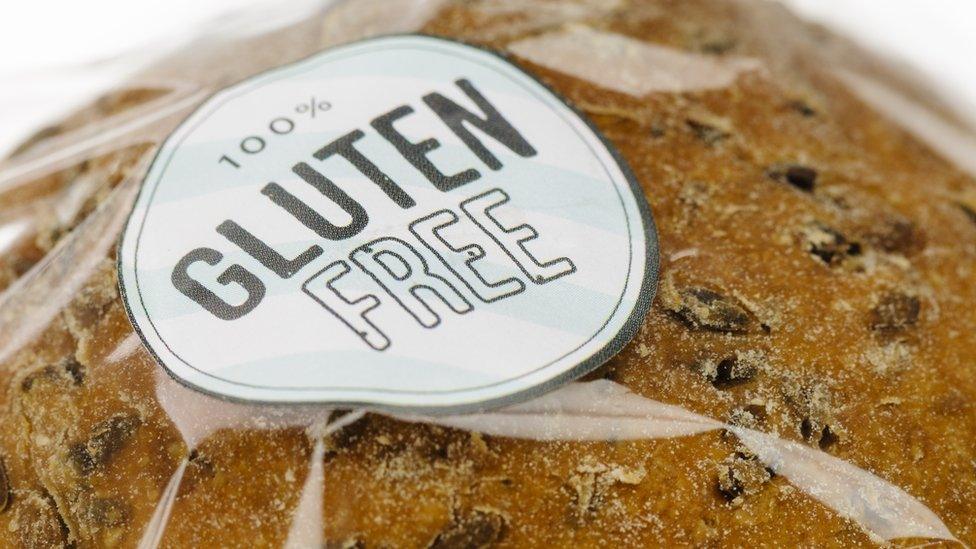 Gluten-free sticker