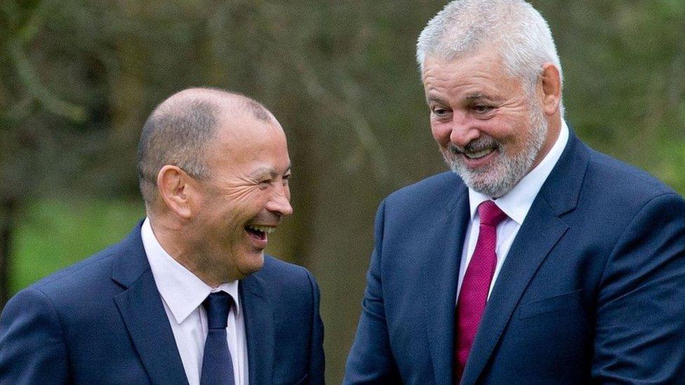 Eddie Jones a Warren Gatland