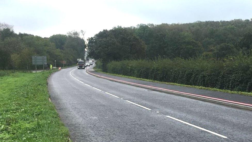 New A4226 Five Mile Lane in Barry