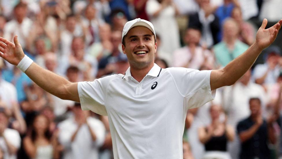 GB's Fery beats Dimitrov in five-set thriller to extend historic run