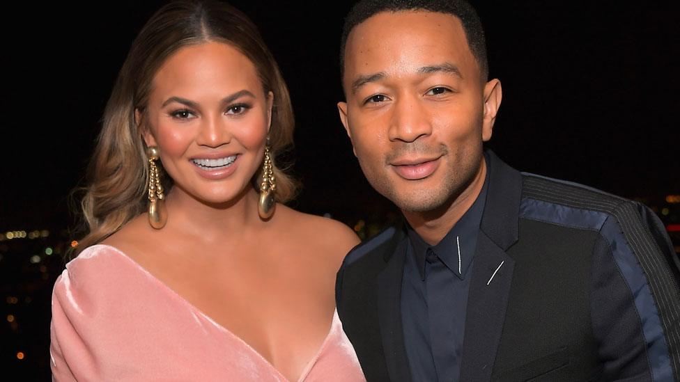 Chrissy Teigen and John Legend