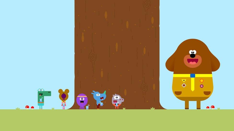 Hey Duggee characters.