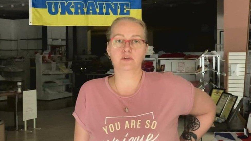 Ms Kwiecinska in the UK Help For Ukraine unit