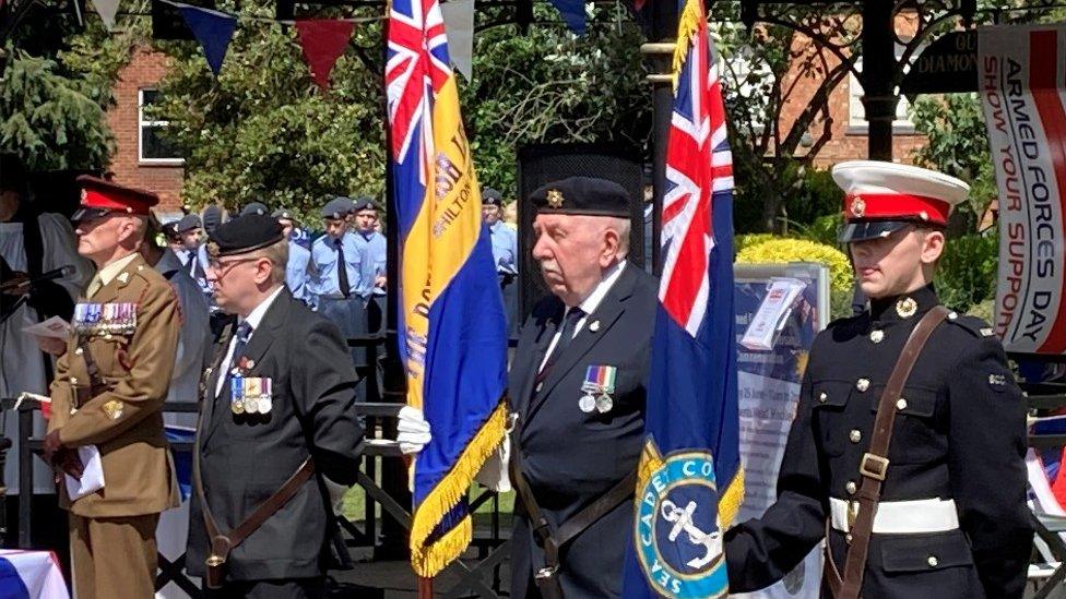 Armed Forces Day parade in Hinckley