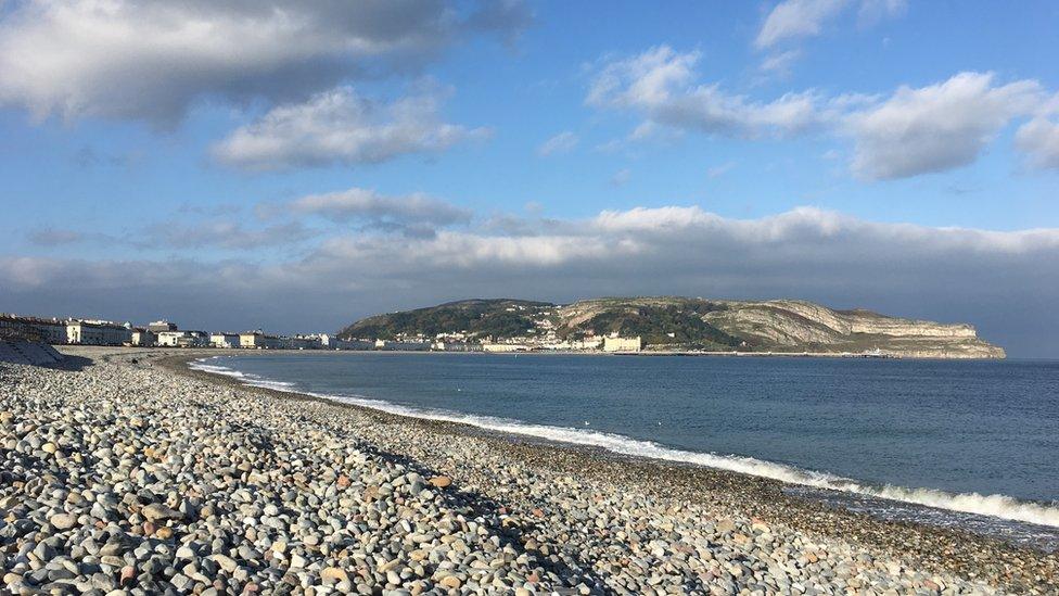 This shot of Llandudno sea front and the Great Orme was taken by Alan Jones