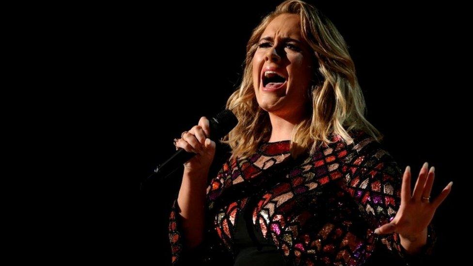 Singer Adele