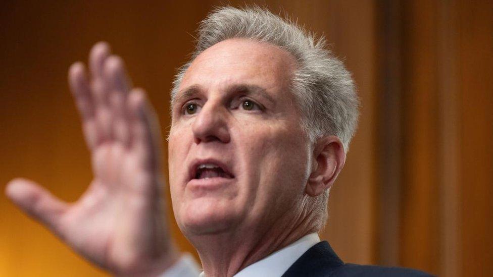 House majority leader Kevin McCarthy