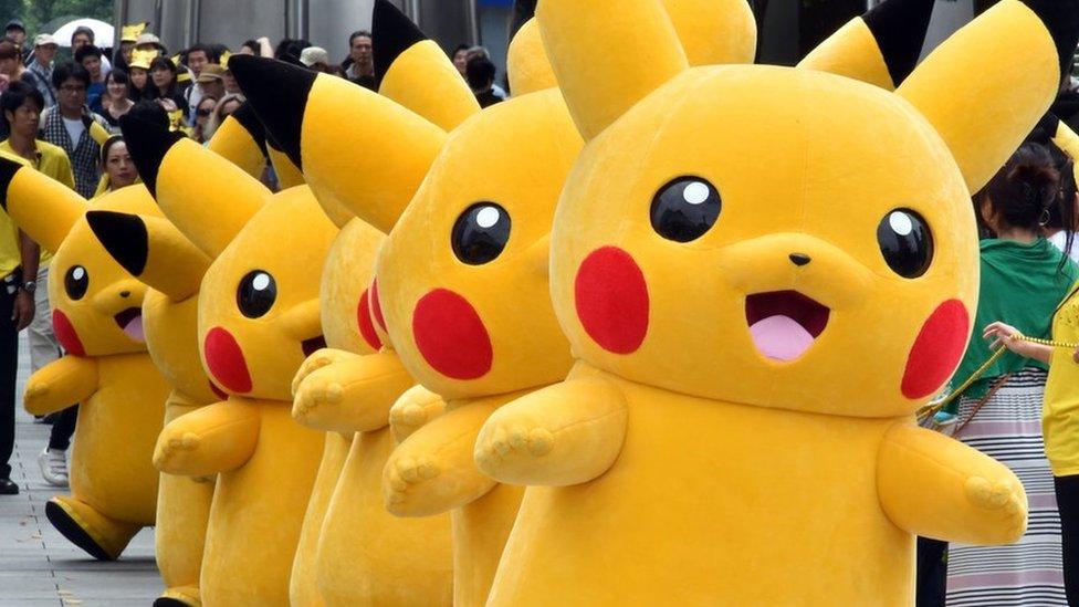 Pikachu Mascots