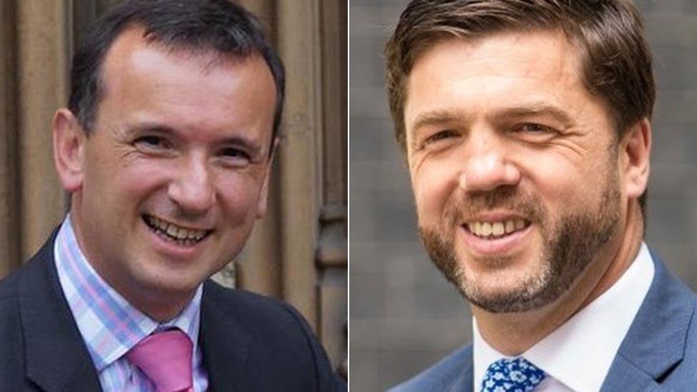 Alun Cairns and Stephen Crabb