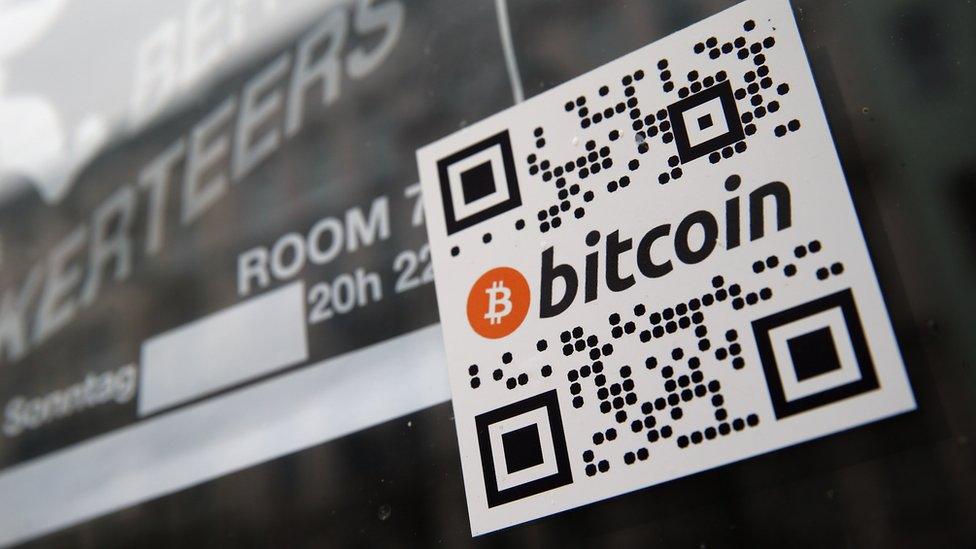 Bitcoin sticker