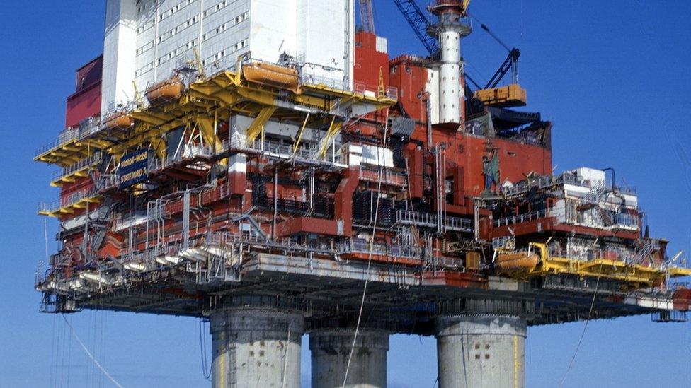 Statoil platform - file photo