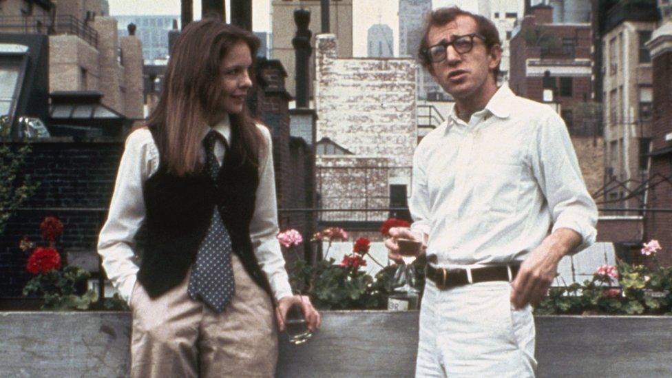 Diane Keaton and Woody Allen in Annie Hall