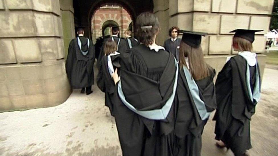 University graduates in Wales