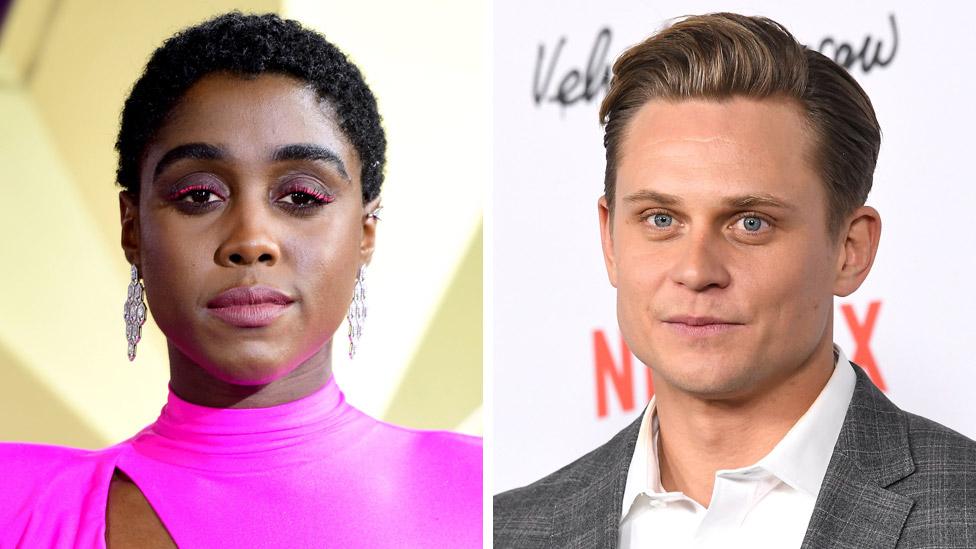 Lashana Lynch and Billy Magnussen