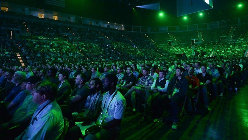 Black Hat keynote audience