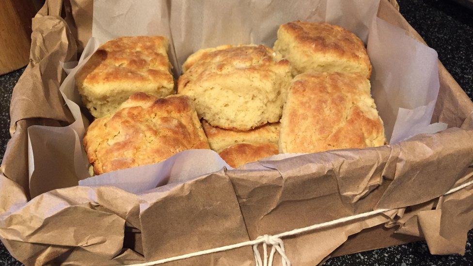 Buttermilk biscuits