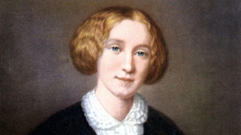 George Eliot portrait by François D'Albert Durade