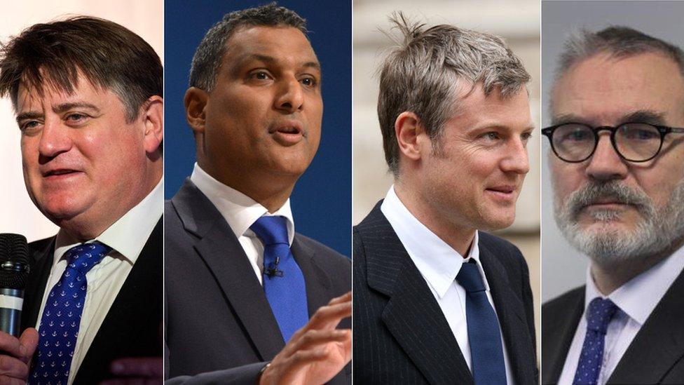 (from left to right) Stephen Greenhalgh,, Syed Kamall Zac Goldsmith, Andrew Boff