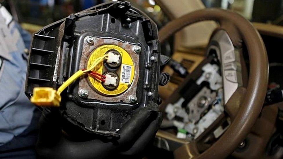 A fault in Takata's airbags caused some to rupture when inflated