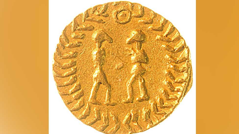 Anglo-Saxon coin c 610