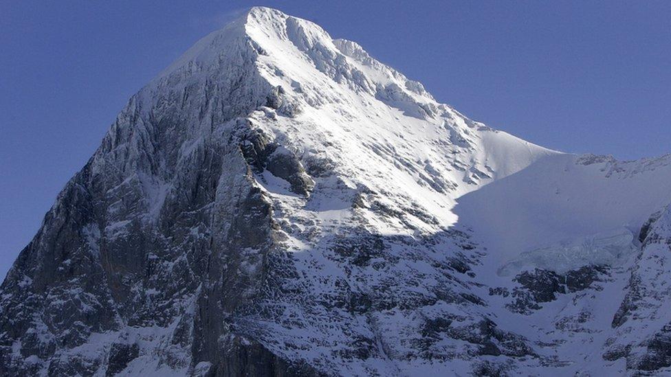 The Eiger in the Swiss Alps