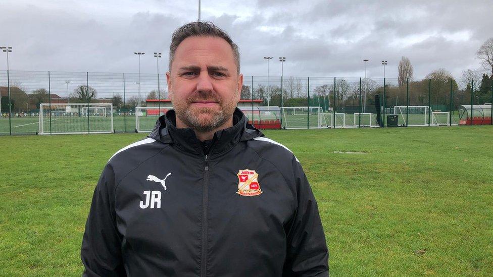 Jamie Russell, academy director Swindon Town FC