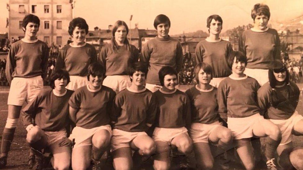 England Ladies 1969 team