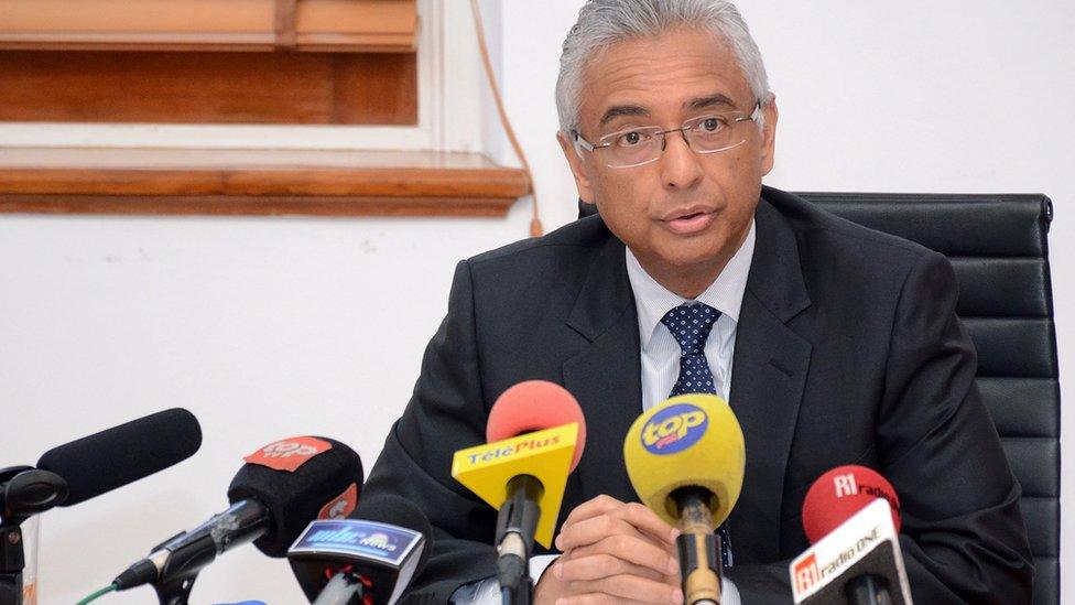 Mauritian premier Pravind Kumar Jugnauth