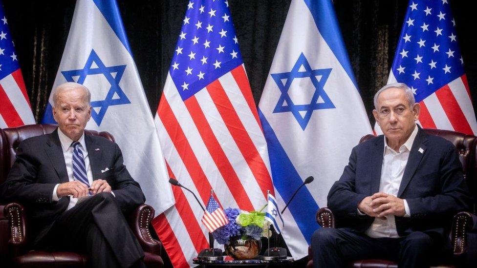 President Joe Biden and Israeli Prime Minister Benjamin Netanyahu