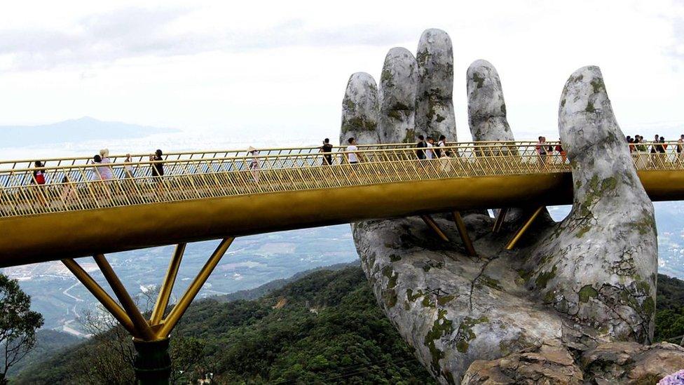 Vietnam Golden Bridge