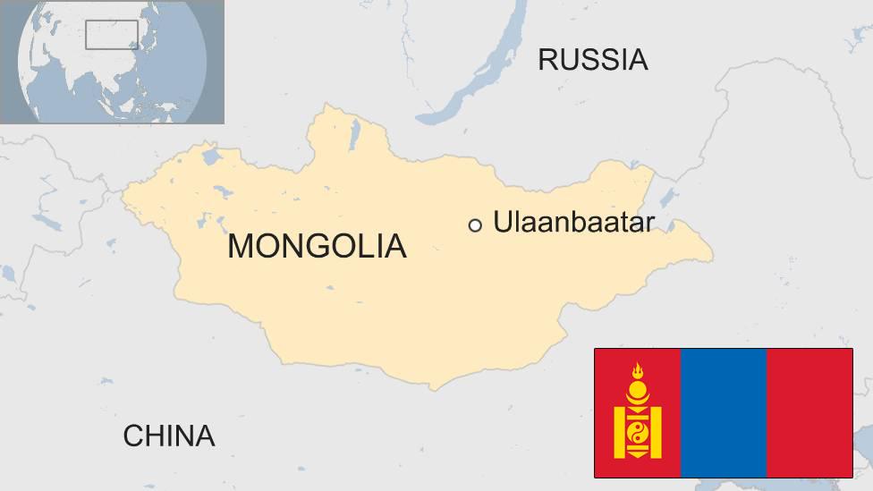 Map of Mongolia