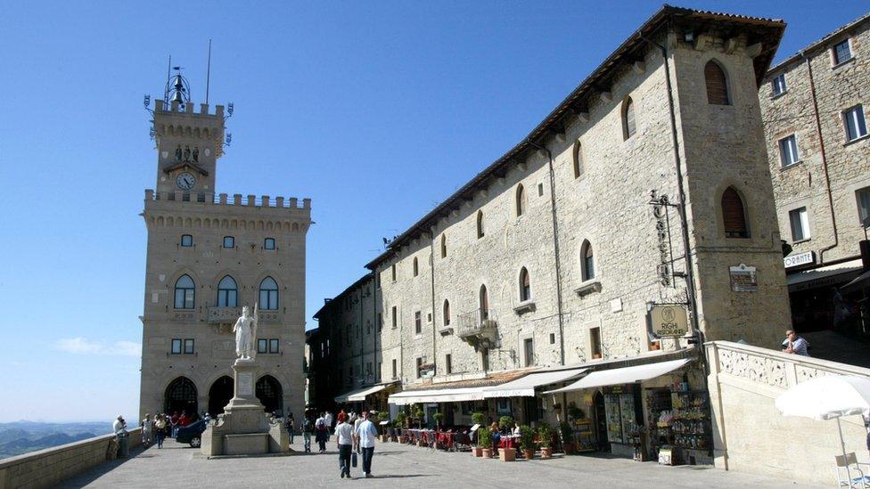 Palace of the Governor in San Marino