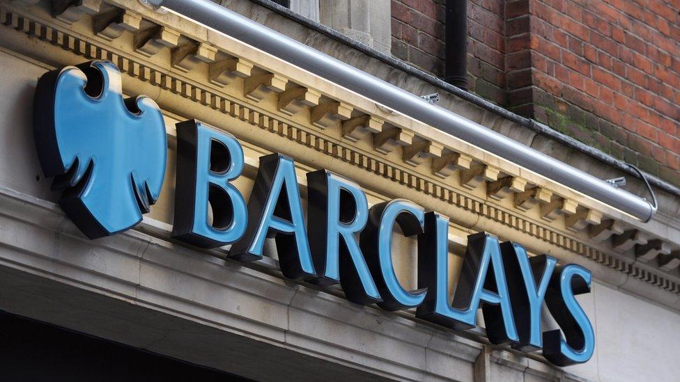 Barclays sign