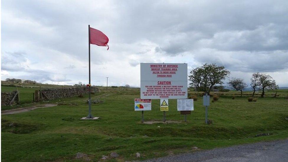 Exterior of Warcop Training Area