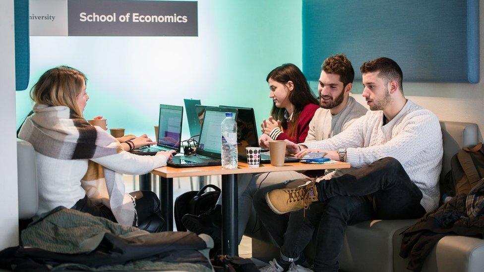 Students at Utrecht university