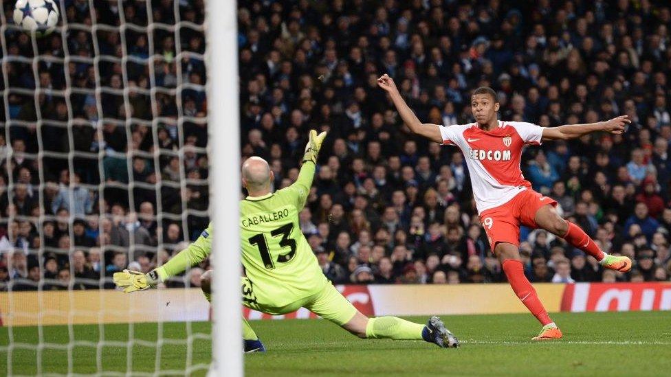 Mbappe scores.