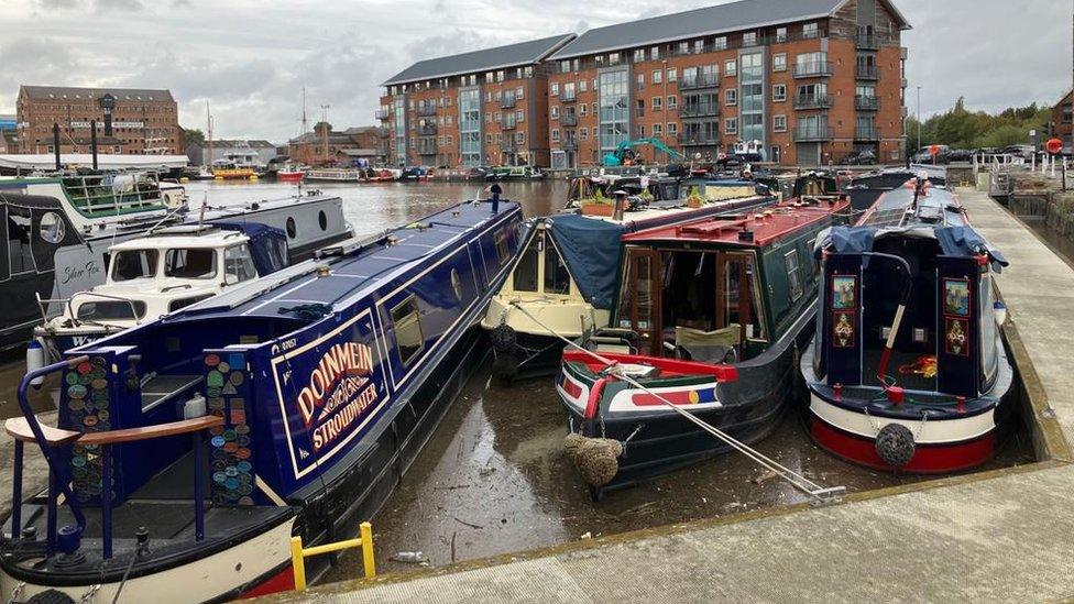 Gloucester City Docks